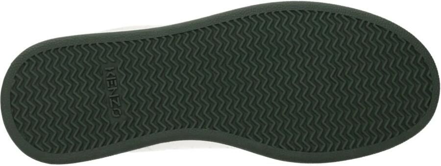 Kenzo Multicolor Leren Sneakers Casual Vetersluiting