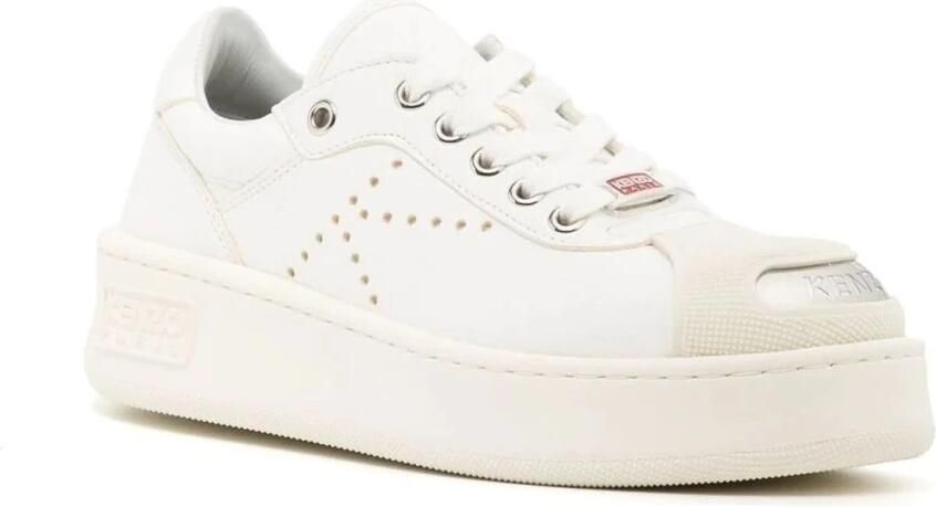 Kenzo Hoops Low-Top Sneakers met contrasterende neus - Foto 3