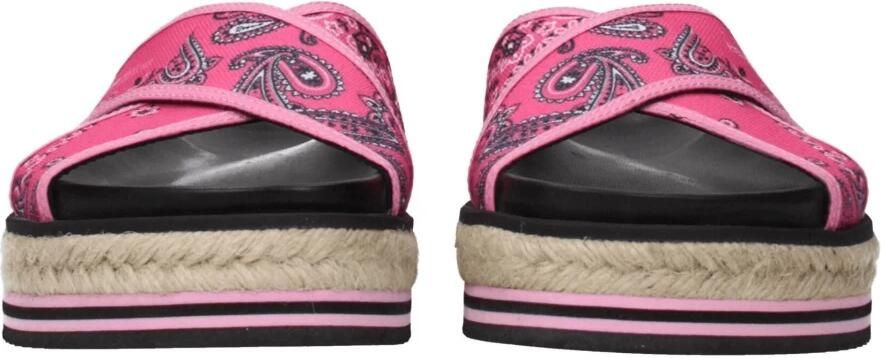 Kenzo Low-Top Sneakers Bandana Print Espadrille Sandals in meerkleurig - Foto 3