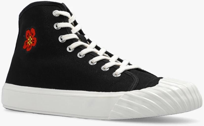 Kenzo Trendy ssneakers met Boke Flower Crest Zwart - Foto 4