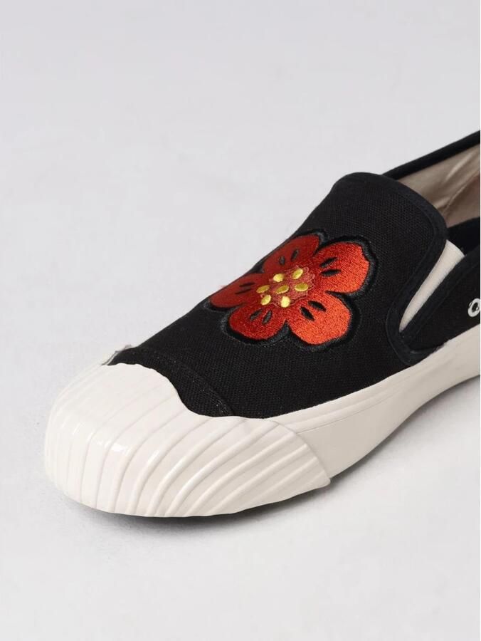 Kenzo SlipOn Sneakers Bloem Borduurwerk Casual