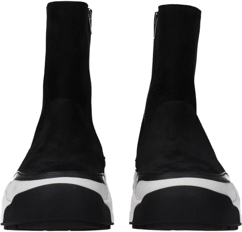 Kenzo Vintage Leren Enkellaarzen met Rits