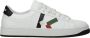 Kenzo Leren Sneakers voor Dames Wit White Dames - Thumbnail 1