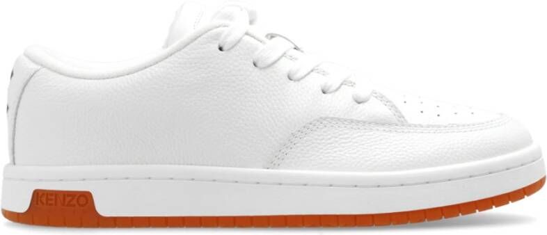 Kenzo Leren sneakers White Dames