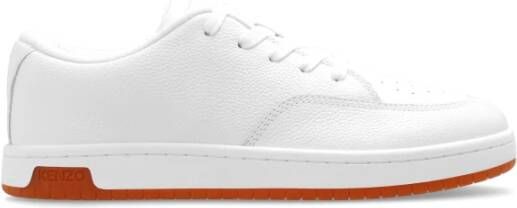 Kenzo Witte Dome lage sneakers White