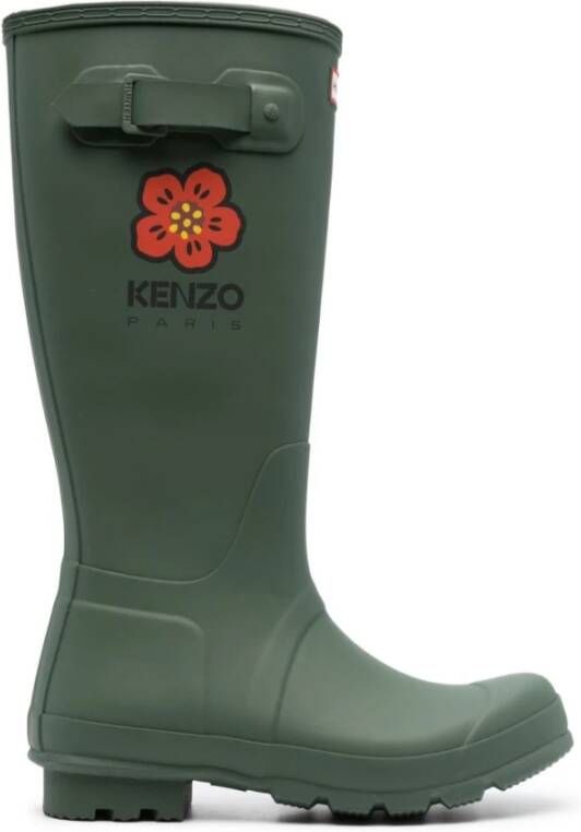 Kenzo Rain Boots Green Heren