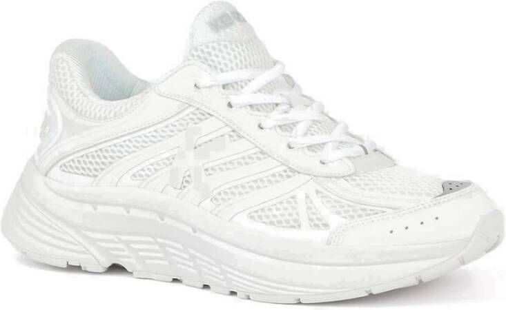 Kenzo Reflecterende Mesh Sneakers Pace White Heren