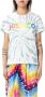Kenzo Regenboog Logo Grafisch Katoenen Tee - Thumbnail 1
