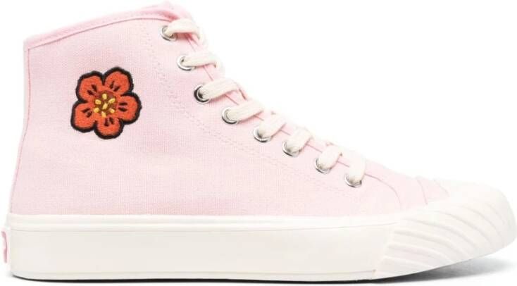 Kenzo Roze Boke Flower High-Top Sneakers Roze Dames