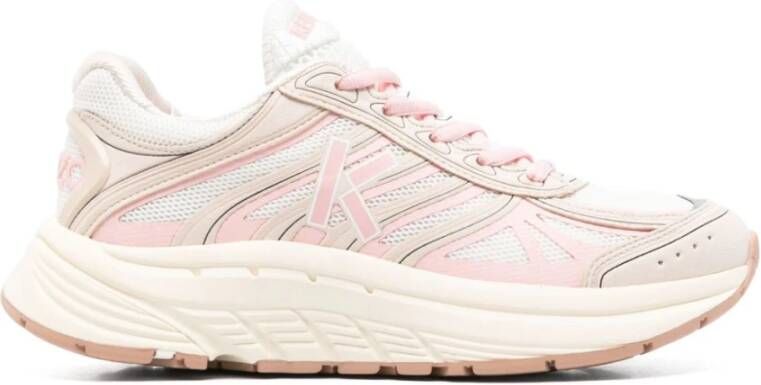 Kenzo Roze Chunky Sneakers met Mesh Detail