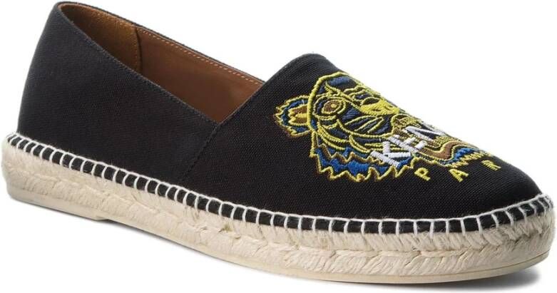 Kenzo Klassieke Tiger Espadrilles Black Heren