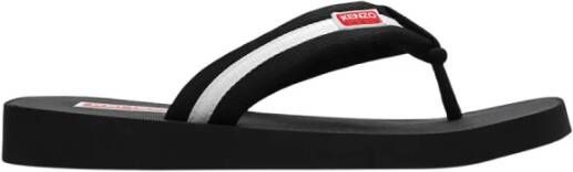 Kenzo Zwarte Stijlvolle Sandalen Black Heren