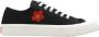 Kenzo Klassieke zwarte schoolsneakers voor Zwart - Thumbnail 1