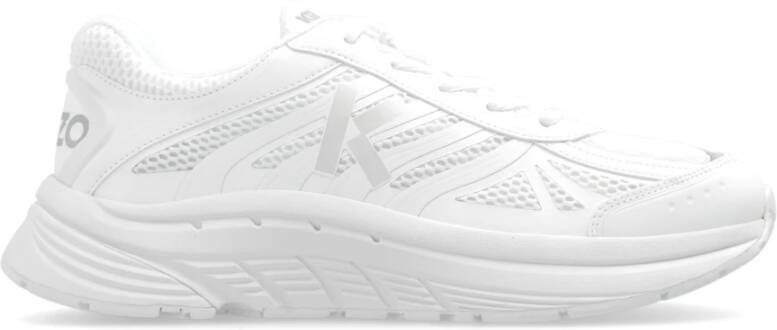 Kenzo Sneakers met logo White Heren
