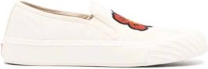 Kenzo Sneakers school Slip On Sneakers in white
