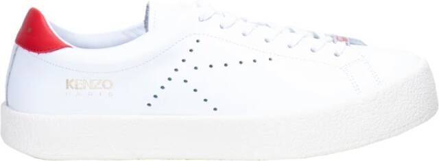 Kenzo Heren lage leren sneakers White Heren