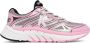 Kenzo Low-Top Sneakers Pace Tech Runner Logo Sneakers in poeder roze - Thumbnail 1
