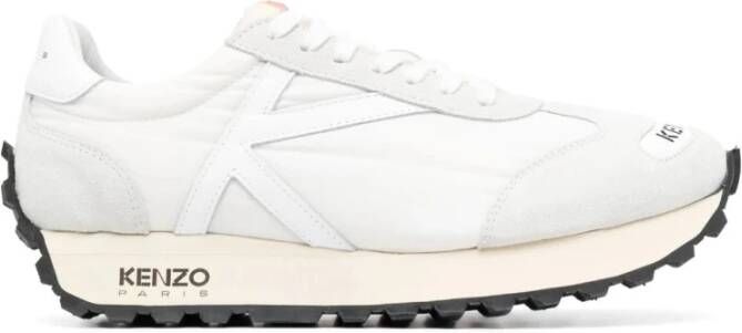Kenzo Witte Lage Top Sneaker Casual Stijl White Heren