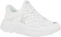 Kenzo Witte Logo Sneakers Mesh Inzetstukken White Dames - Thumbnail 7
