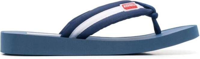 Kenzo Zomer Heren Flip Flops Blauw Heren