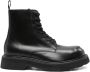 Kenzo Zwarte Leren Veterschoenen - Thumbnail 1
