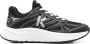 Kenzo Zwarte Mesh Sneakers Logo Print - Thumbnail 1