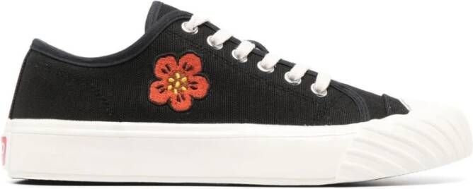 Kenzo Zwarte Sneakers Zwart Dames