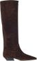 Khaite Bruine Enkellaarsjes Elegante Comfortabele Stijl - Thumbnail 1
