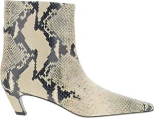 Khaite Heeled Boots Beige Dames