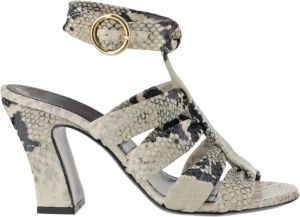 Khaite High Heel Sandals Beige Dames
