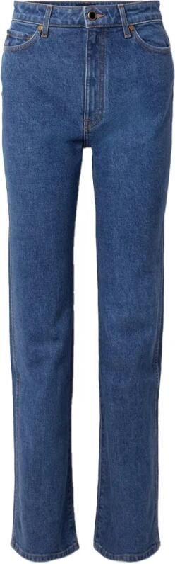 Khaite High-Waisted Boone Jeans met handgeverfde afwerking
