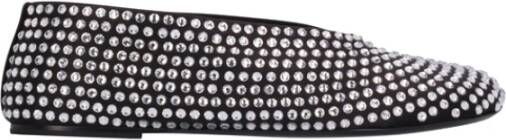 Khaite Balletflats van zijde-mix satijn met Swarovski-kristallen Beige Dames