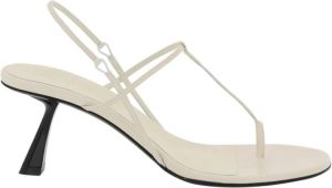 Khaite the linden sandal Wit Dames