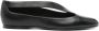 Khaite Zwarte Amandel Teen Leren Schoenen Black Dames - Thumbnail 1