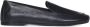 Khaite Ronde Neus Leren Loafers met Platte Zool Black Dames - Thumbnail 9