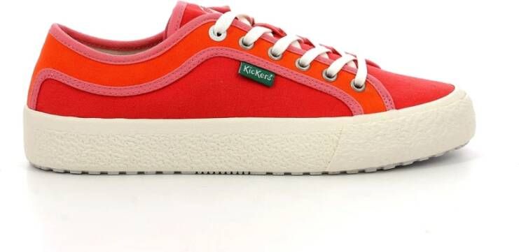 Kickers Arveil Lage Sneakers Red Dames