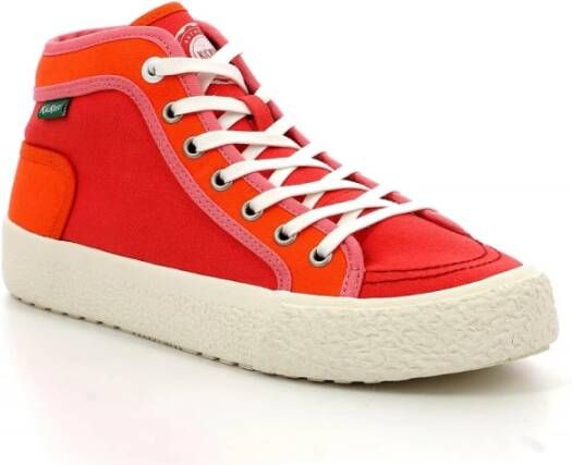 Kickers Arveiler Sneakers Rood Dames