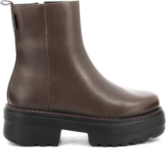 Kickers Chelsea Boots Brown Dames