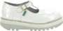 Kickers Kickoustrap Ballerinas White Dames - Thumbnail 1