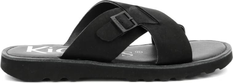 Kickers Comfort Mules Kick Neol Black Heren