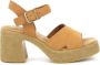 Kickers Comfort Sandalen Kick Constance Brown Dames - Thumbnail 1