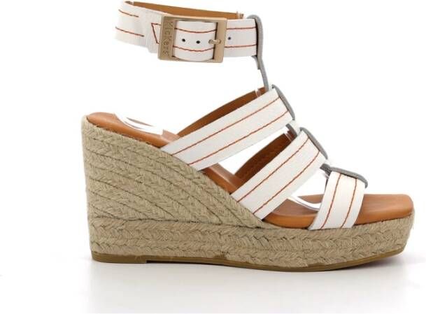 Kickers Comfort Sandalen Kick Padora Pg White Dames