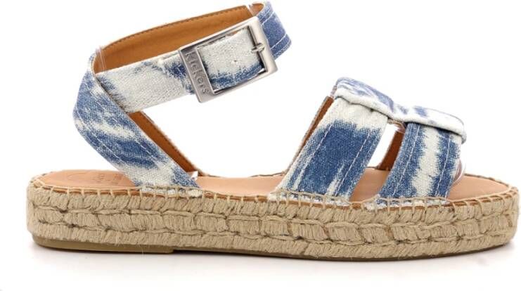 Kickers Comfort Sandalen Kick Parezi Pg Blue Dames