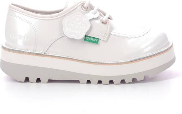 Kickers Comfort Veterschoenen Derby White Dames