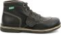 Kickers Comfort Vetersluiting Leren Enkellaarzen - Thumbnail 1