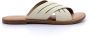 Kickers Stijlvolle Flip Flops voor Zonnige Dagen Beige Dames - Thumbnail 2