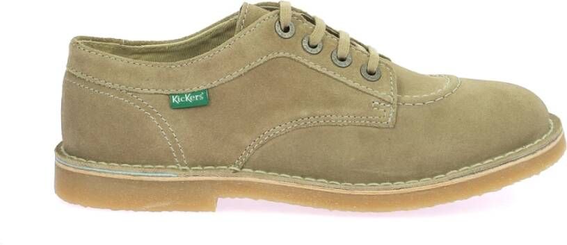 Kickers Comfortabele Leren Derby Schoenen