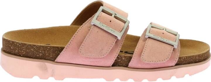 Kickers Comfortabele Leren Muiltjes Kick Lisa