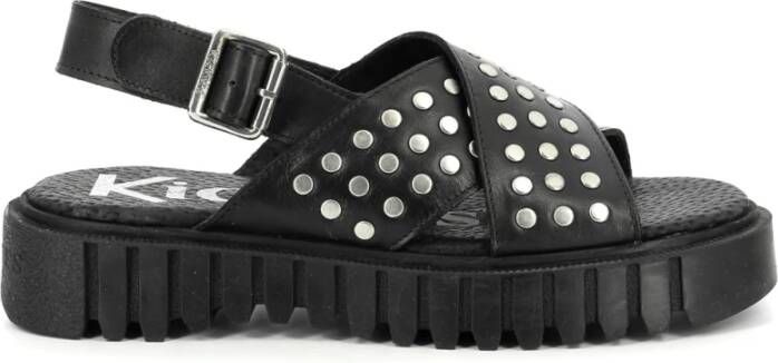 Kickers Comfortabele Leren Sandalen Kick Fact