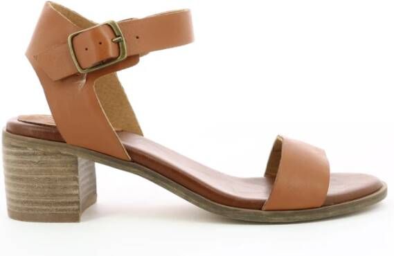 Kickers Comfortabele Leren Sandalen Volou
